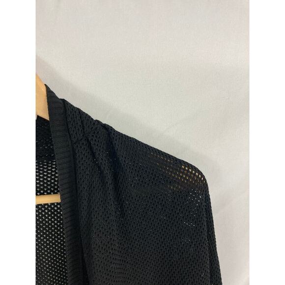 Lacoste + Malandrino Loose Open Knit Oversized Cardigan Sweater Size Small - Picture 2 of 6